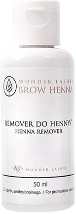 Wonder Lashes brow henna Remover do henny 50ml