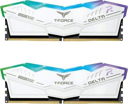 Pamięć RAM Team Group Delta RGB, DDR5, 32 GB, 6400MHz, CL40 (FF4D532G6400HC40BDC01)