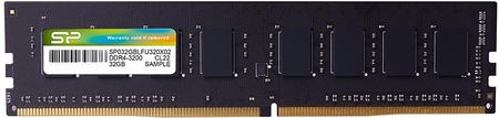 Pamięć RAM Silicon Power DDR4, 32 GB, 3200MHz, CL22 (SP032GBLFU320X02)