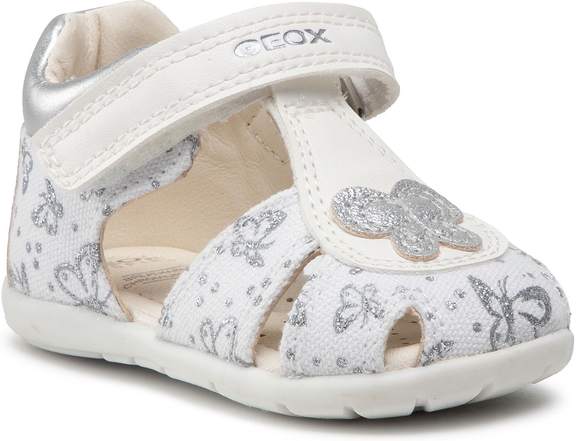 Sandały GEOX - B Elthan G. C B251QC 0AW54 C0007 White/Silver - Ceny I ...