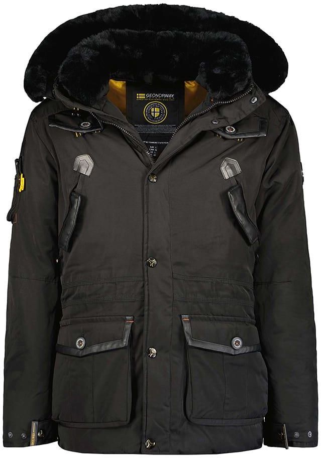 Geographical Norway Parka Acrobate w kolorze czarnym Ceny i