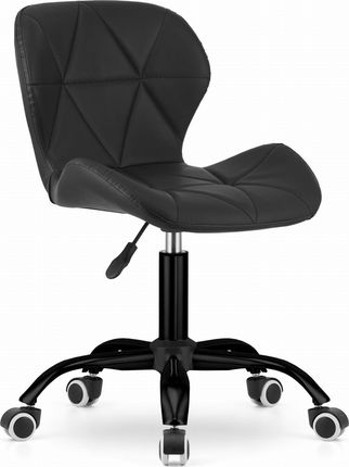 Leobert Krzesło Biurowe Obrotowe Noto Ekoskóra Czarne (MODEL_3671_1NOTODARY26)