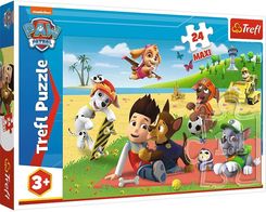 Zdjęcie Trefl Puzzle maxi 24el. Psi Patrol Zabawa na kocu 14346 - Stryków