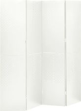 Zdjęcie vidaXL Parawan 4-Panelowy Biały 160x180cm Stalowy 335899 - Puck