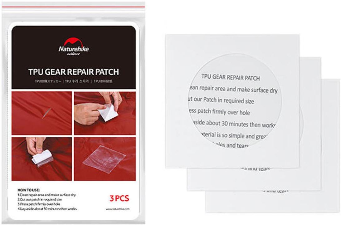Naturehike Zestaw Naprawczy Tpu Gear Repair Patch Nh19Pj086 Ceny i