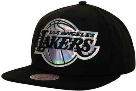 Czapka z daszkiem Mitchell & Ness NBA Iridescent Xl Logo Los Angeles Lakers