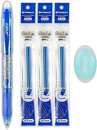 Penmate Długopis Ścieralny Flexi Abra Pro +3 Wkłady +Gumka (5906910822549)