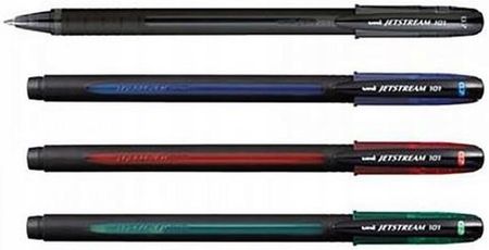 Uni Długopis Długopisy Jetstream Zestaw 4Kol (SX101)