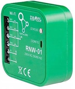 Zamel Sp. Z O.O. Interfejs 4-Wejść Supla Wi-Fi Rnw-01 (RNW01)