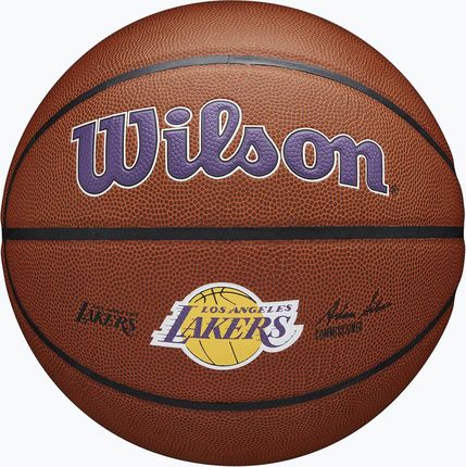 Wilson Nba Team Alliance Los Angeles Lakers Brązowy