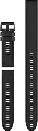 Garmin Silikonowy Pasek Quickfit Fenix 6x Czarny 3szt. 26mm (101290700)