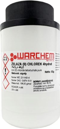 Warchem Chlorek Żelaza (Ii) 4Hydrat Czysty 50G (61103)