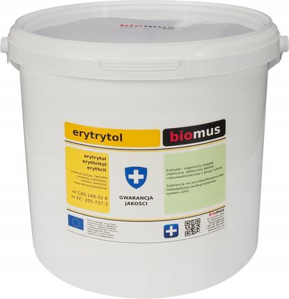 Biomus Erytrytol Erytrol 5Kg (5902409419849)