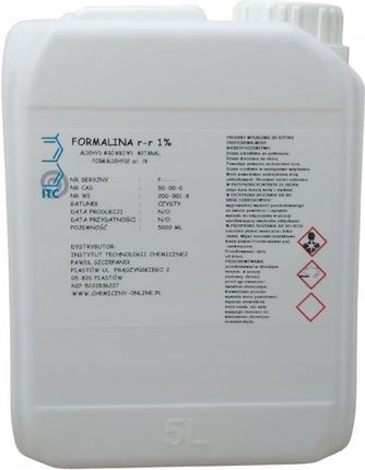 Formalina 1% R-r 5000ML Formaldehyd 1 %