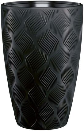 Donica Wysoka Flow Śr.30cm Czarna Form-Plastic