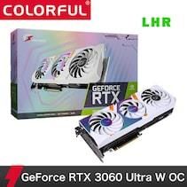 iGame GeForce RTX 3060 12GB Ultra OC非LHR Amazon | iGame GeForce RTX 3060 Ultra W OC 12G L-V