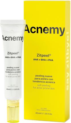 Delikatny Peeling Do Skóry Skłonnej Do Wyprysków Zitpeel Soft Peeling For Acne-Prone Skin 40 ml Acnemy
