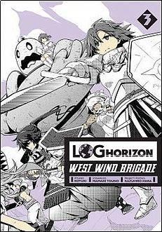 Log Horizon West Wind Brigade 3 manga nowa Studio