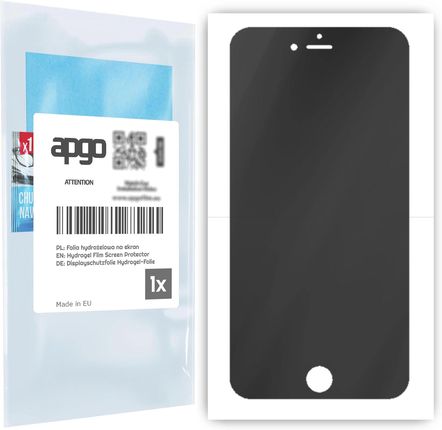Folia Ochronna Hydrożelowa Prywatyzująca Na Ekran Do Apple Iphone 6S Plus - Na Cały Ekran Apgo Hydrogel Privacy 5D Full Glue