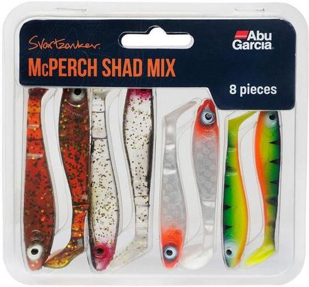 Abu Garcia Zestaw przynęt gumowych Svartzonker McPerch Shad Mix (8szt.) (1550273)