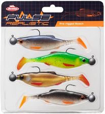 Berkley Zestaw przynęt gumowych Pulse Realistic Roach Prerigged (4szt.) 11 10 (1551696)