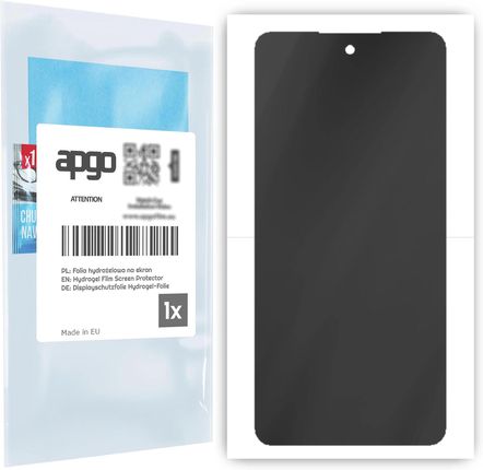 Folia Ochronna Hydrożelowa Prywatyzująca Na Ekran Do Samsung Galaxy A52S 5G - Na Cały Ekran Apgo Hydrogel Privacy 5D Full Glue