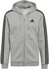 Bluza męska adidas Essentials Fleece szara HB0041 - Bluzy męskie