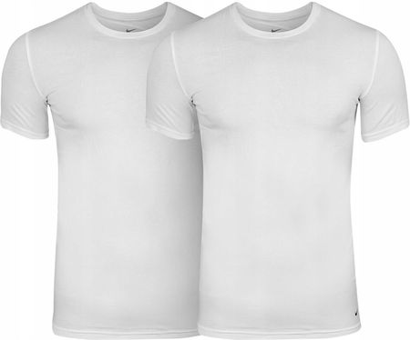 Nike Męska Koszulka T-shirt 2 Pary S/s White r.M