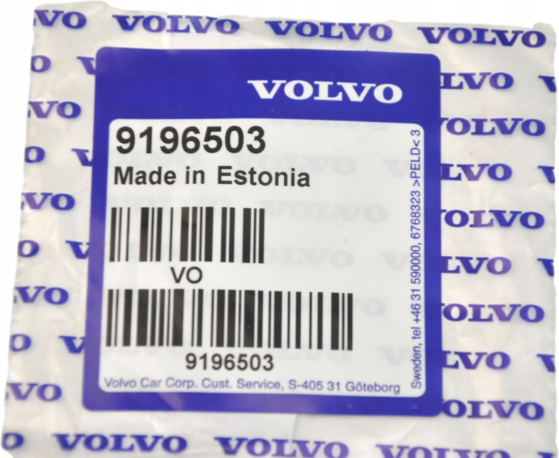 Volvo 9196503 S60 V60 Xc60 Klips Pasa Bezpieczeństwa - zdjęcie 2 Volvo 9196503 S60 V60 Xc60 Klips Pasa Bezpieczeństwa