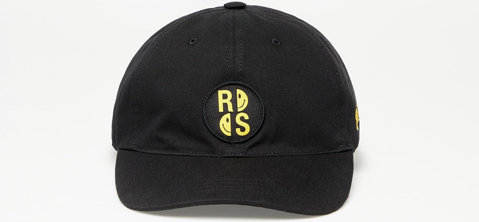 RAF SIMONS Cap With Rs-Smiley Badge Black - Ceny i opinie - Ceneo.pl