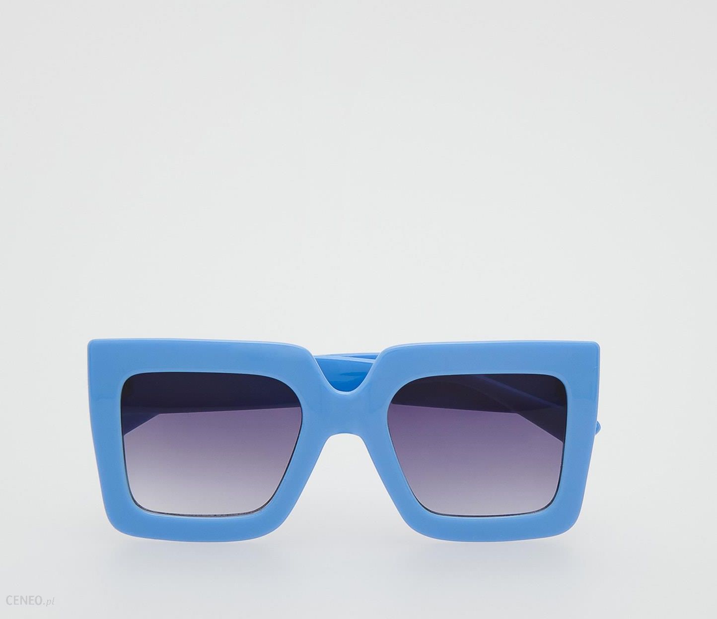 Okulary niebieski-fiolet Elegancki Akcesoria Okulary 