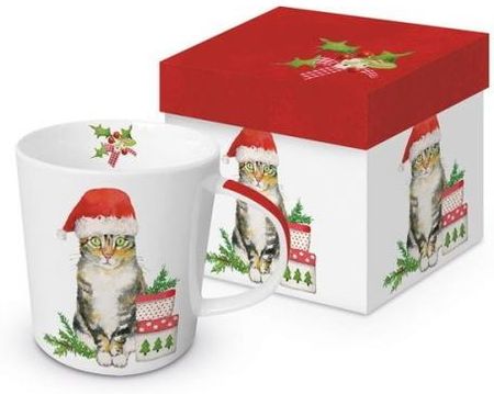 Ppd Kubek w pudełku 350 ml, Świąteczny kotek, (604155)