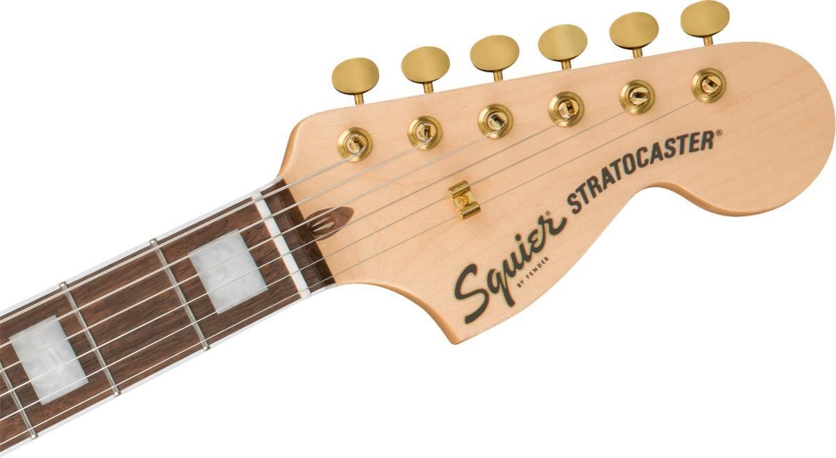 Squier 40th Anniversary Stratocaster , Gold Edition, LF