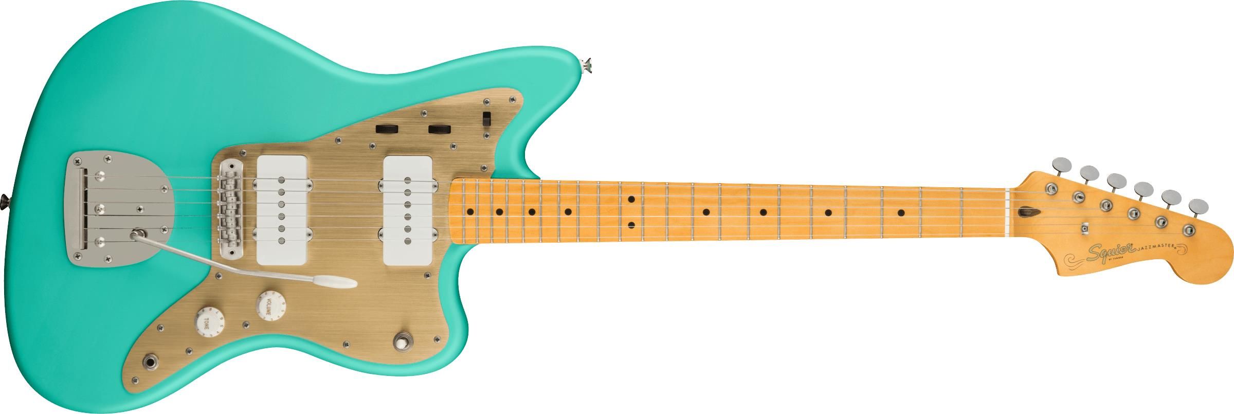 ギター Squier by Fender JAZZMASTAR Squier by Fender J Mascis Jazzmaster Vintage White エレキ
