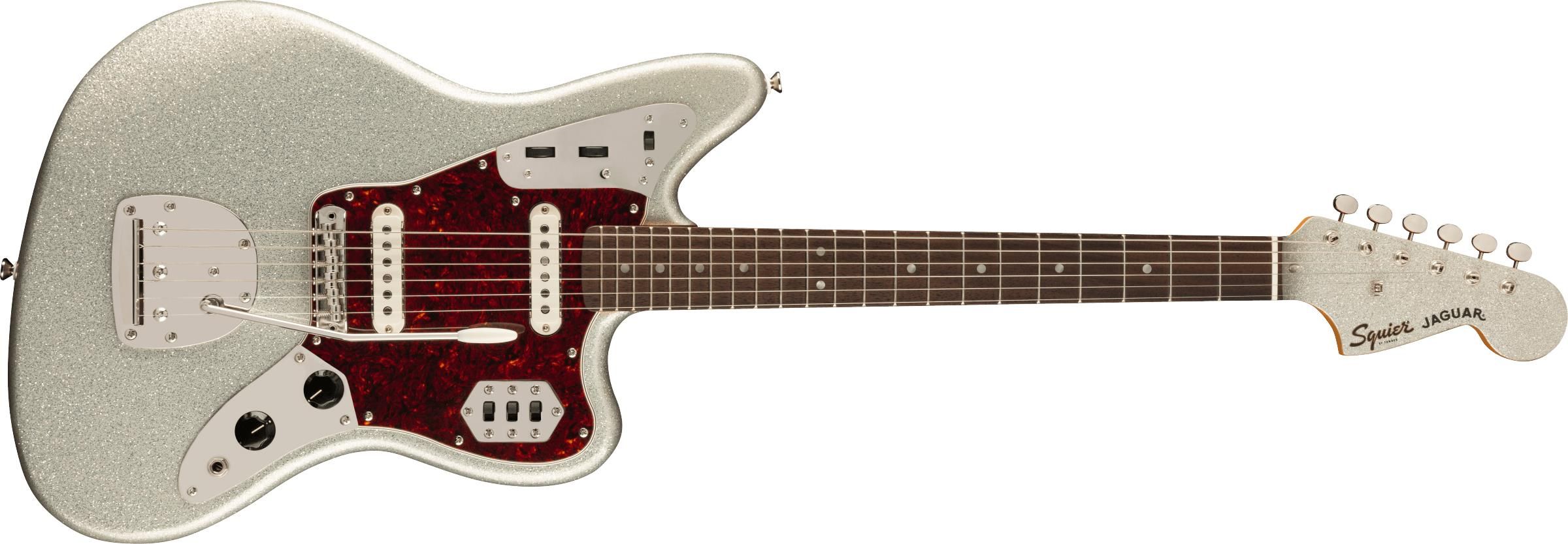 ギター squier FSR classicvibe60s jaguar Squier FSR Classic Vibe 60s Jaguar LRL CFM - gitara elektryczna