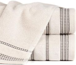 Zdjęcie Eurofirany Ręcznik Kąpielowy Amanda 70X140 Cm Beżowy 78044 - Nowogród Bobrzański