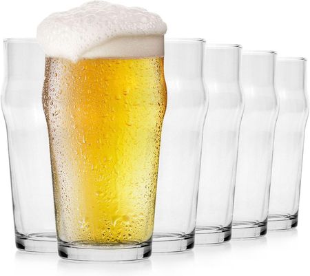 Glasmark Wysokie szklanki do piwa, soku, wody 530ml