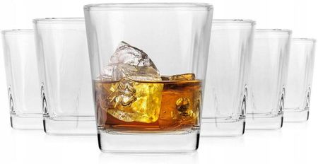 Trend Glass Kwadratowe szklanki do whisky Trend Glass 300ml 6szt
