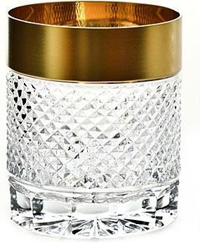Bohemia Szklanki do whisky - złoto mat 320 ml, 2szt. (7220260072111320202K)