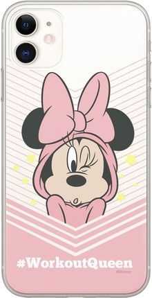 Etui Minnie 053 Disney Nadruk częściowy Przeźroczysty Producent: Samsung, Model: A20e