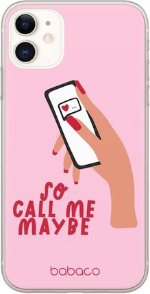 Etui Call me maybe 001 Babaco Nadruk pełny Różowy Producent: Samsung, Model: S10 PLUS