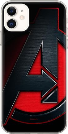 Etui Avengers 019 Marvel Nadruk pełny Czarny Producent: Samsung, Model: A12