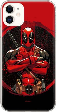 Etui Deadpool 006 Marvel Nadruk pełny Czerwony Producent: Samsung, Model: M21 / M30S