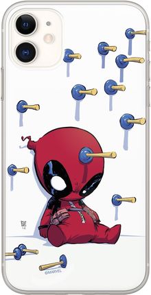 Etui Deadpool 005 Marvel Nadruk pełny Biały Producent: Samsung, Model: GALAXY NOTE 20