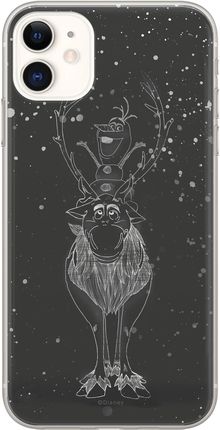 Etui Olaf i Sven 001 Disney Nadruk pełny Czarny Producent: Samsung, Model: A32 5G