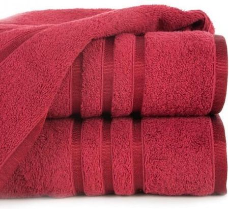 Eurofirany Ręcznik Kąpielowy Madi 50X90 Cm Czerwony 77920