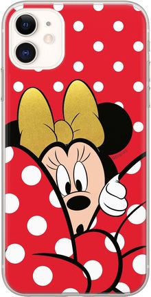 Etui Minnie 015 Disney Nadruk pełny Czerwony Producent: Samsung, Model: GALAXY NOTE 20