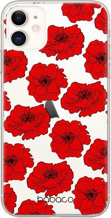 Etui Kwiaty 018 Babaco Nadruk częściowy Przeźroczysty Producent: Samsung, Model: S10 PLUS