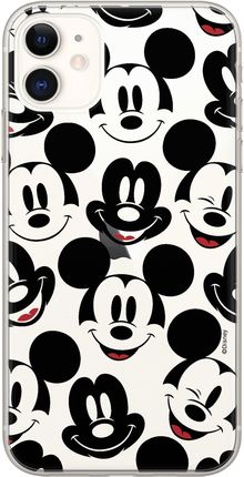 Etui Mickey 018 Disney Nadruk częściowy Przeźroczysty Producent: Samsung, Model: S21