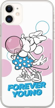 Etui Minnie 055 Disney Nadruk pełny Biały Producent: Samsung, Model: A52 5G